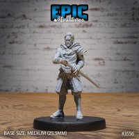 Sword Master offline Figure (Unpainted)