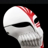 Bleach - Half Face Red Strips Ichigo Kurosaki Cosplay Mask
