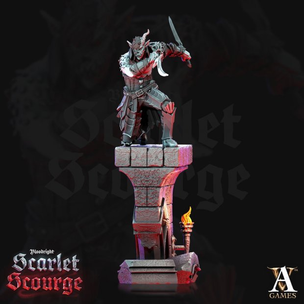 Damn Vampire Assassin Figure (Unpainted)