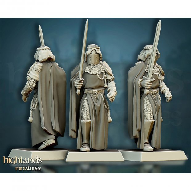 Crusader Johann Figure (Unpainted)