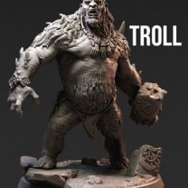 Bao Wild Troll Figure (Unpainted)
