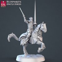 Cavalryman Figure (Unpainted)