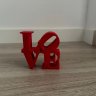 Love Sculpture Sign Model