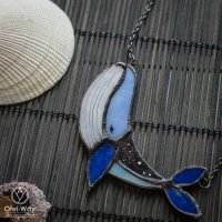 Space Whale Necklace