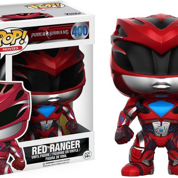 Funko Pop Movies: Power Rangers - Red Ranger Figure