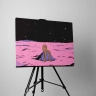 Gondola Space Trip Meme Canvas Print