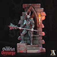 Demon crusher on the stairs Figure (Unpainted)