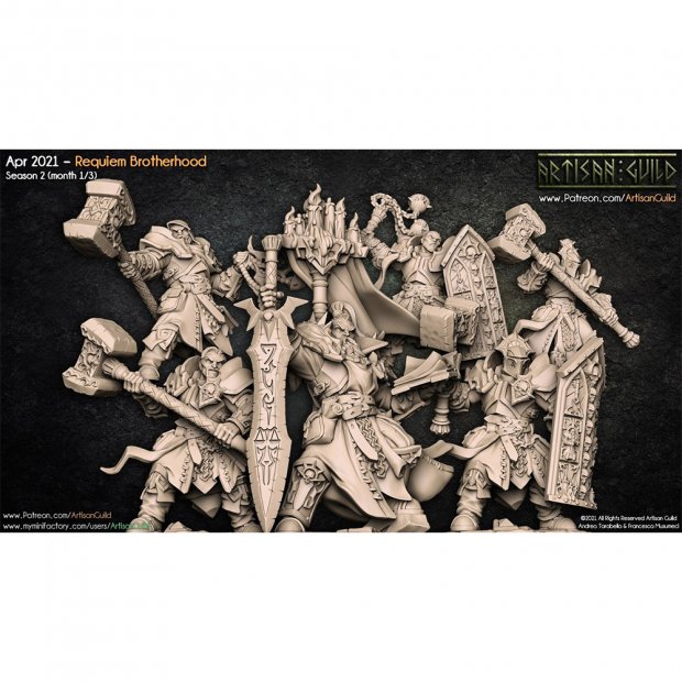 Requiem Brotherhood Figure (Unpainted)