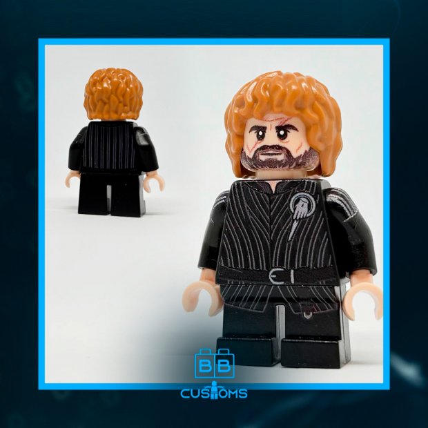 Tyrion Fantasy Dwarf Noble Minifigure