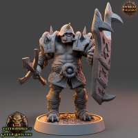 Harrer Grantz, Orc Stormtrooper Figure (Unpainted)