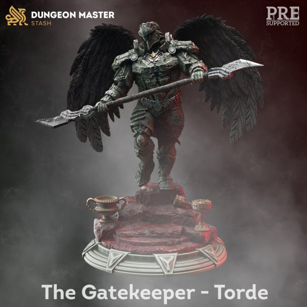 The Gatekeeper - Torde Figure (Unpainted)