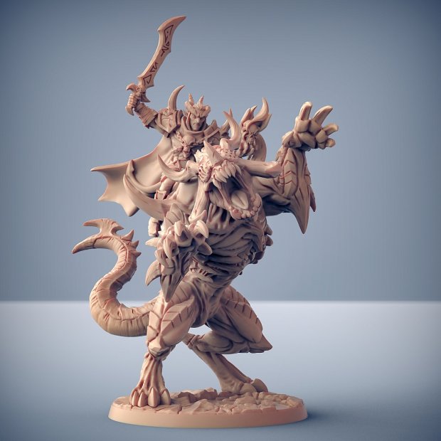 Ildamos on Rourazaak the Infernal Figure (Unpainted)