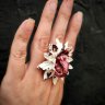 Bloody Predatory Flower Detachable ring