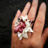 Bloody Predatory Flower Detachable ring