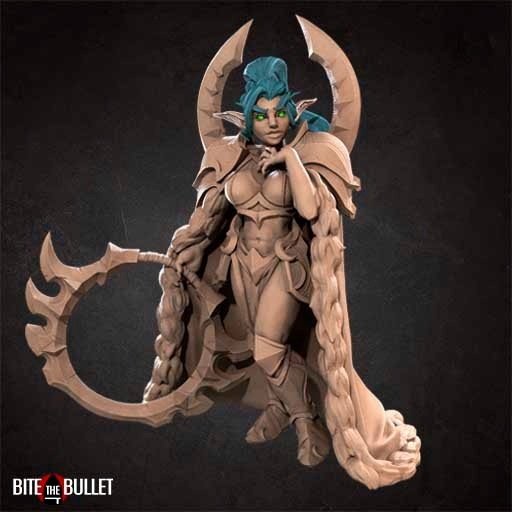 Maev Song of Shadows Figure (Unpainted)