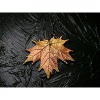 Autumn Maple Leaf Pendant Necklace