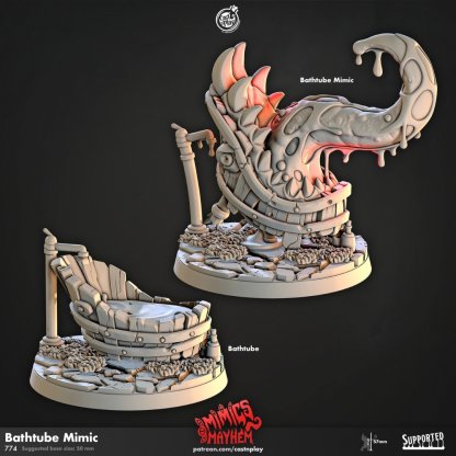 Bathtub Mimic Figure (Unpainted)