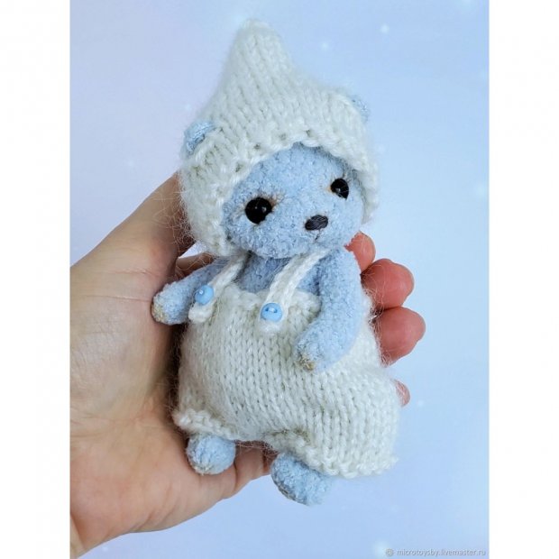 Dressed Up Teddy Bear (12 cm) Plush Toy