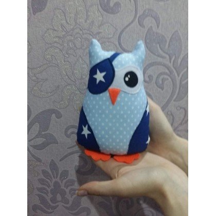 One-Eyed Owl Plush Toy
