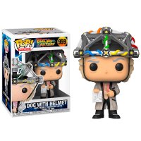Funko POP Movies: Back to The Future - Doc with Helmet Figure