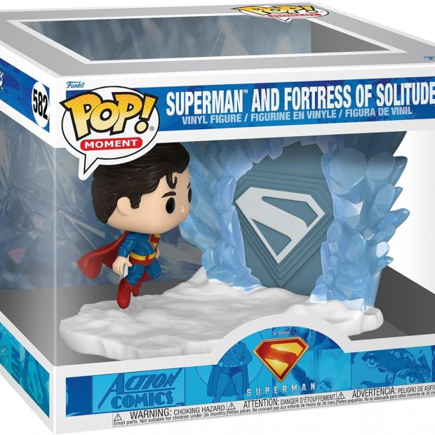 Funko Pop DC: Superman 2025 - Superman and the Fortress of Solitude Figure
