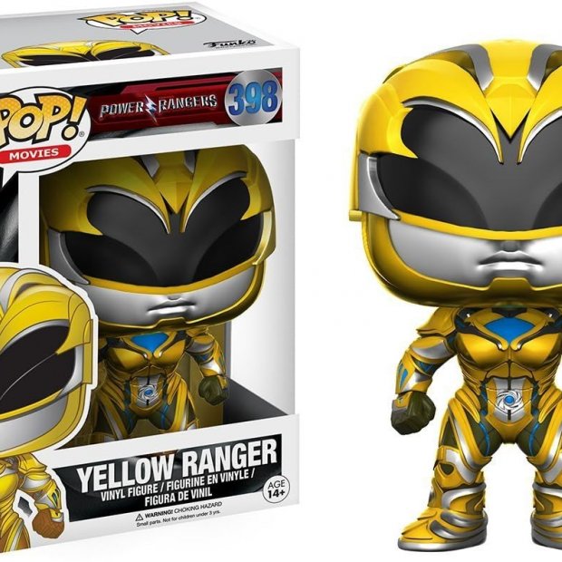 Funko Pop Movies: Power Rangers - Yellow Ranger Figure