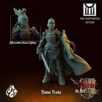 Dame Teuta Figure (Unpainted)