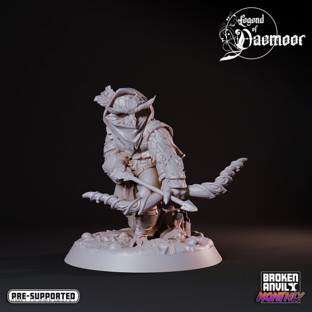 Sovlin shooter Figure (Unpainted)