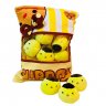 Snack Bag Plush Pillow (Yellow)