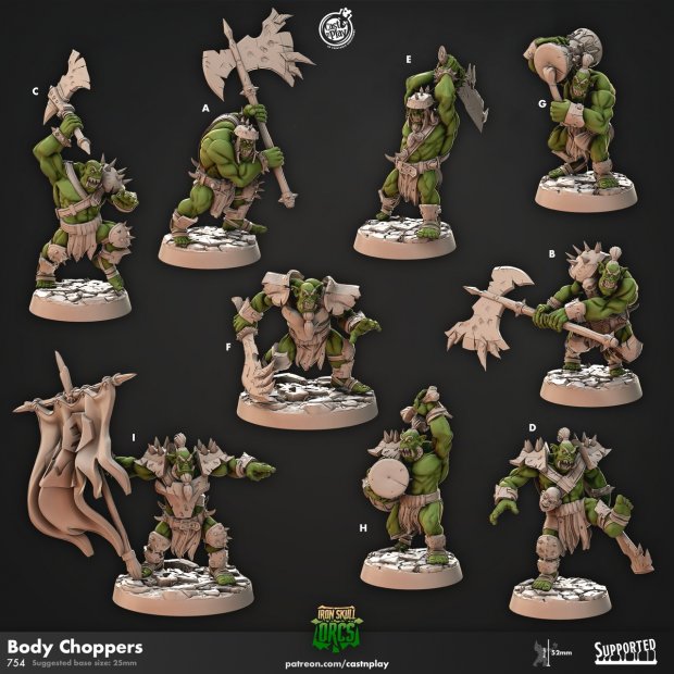 Body Choppers Figure (Unpainted)