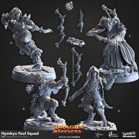 Hymkyu Foul Squad Figure (Unpainted)