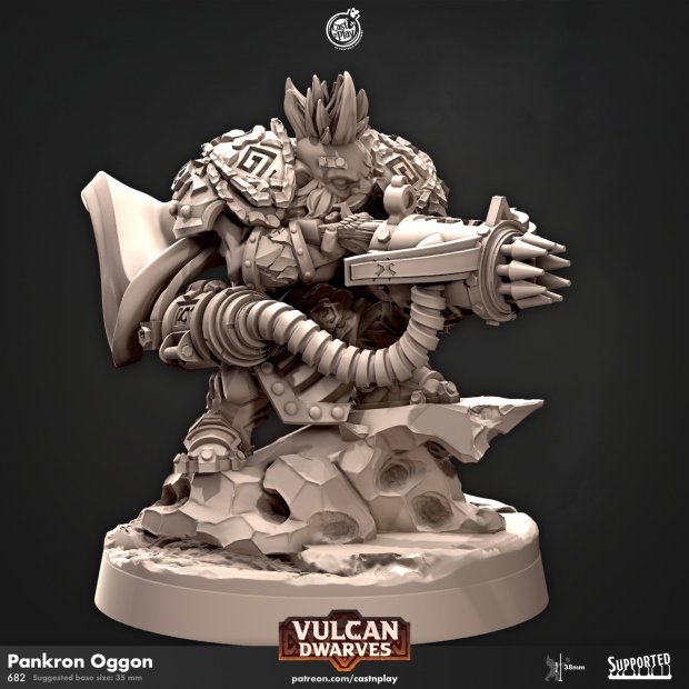 Pankron Oggon Figure (Unpainted)