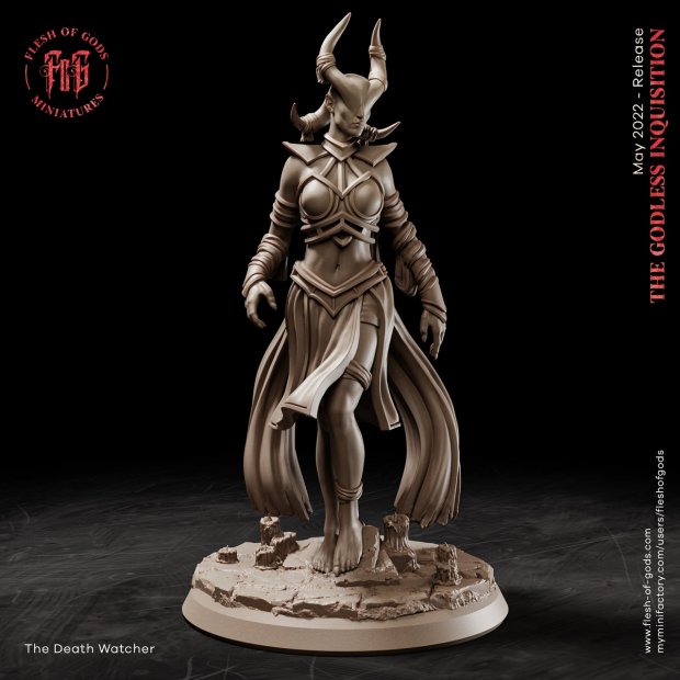 The Death Watcher Figure (Unpainted)