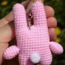 The Sims - Freezer Bunny Knitted Keychain