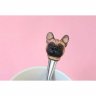 French Bulldog Spoon With Decor