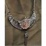 Paleontological Crescent Necklace