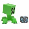 Jinx Minecraft - Creeper Vinyl Action Figure with Diamond Ore Block
