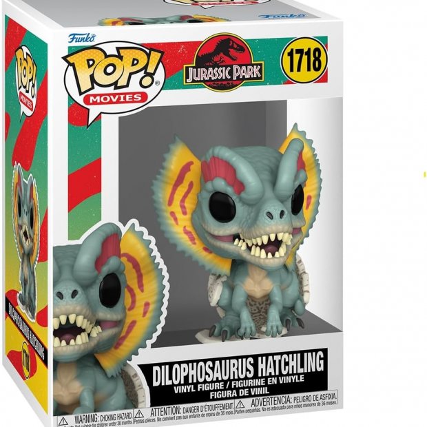 Funko Pop Movies: Jurassic Park - Dilophosaurus Hatchling Figure