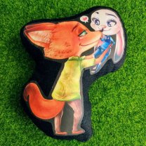Zootopia - Nick And Judy Cushion Pillow