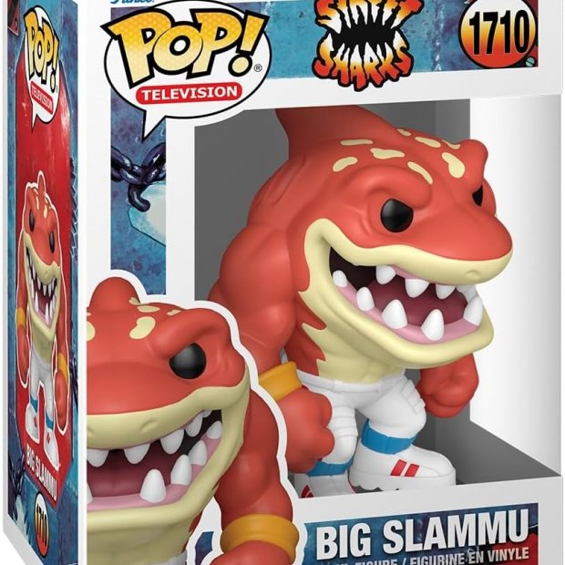 Funko Pop TV: Street Sharks - Big Slammu Figure