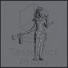 Enna Flimbey, Firbolg Druid Figure (Unpainted)