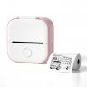Portable Mini Bluetooth Thermal Label Printer (Pink set)