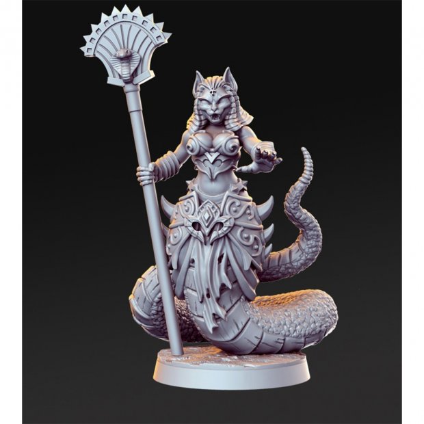 Catsnake Figure (Unpainted)