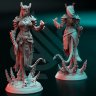 She-devil Scardi - The Warlock of Corruption Figure (Unpainted)