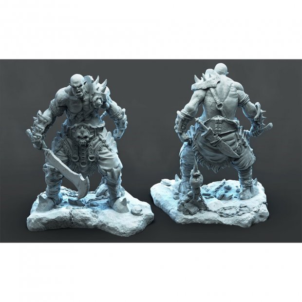 Bruz the Angry Figure (Unpainted)