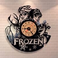 Handmade Disney: Frozen Vinyl Clock Wall