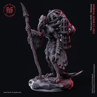 Recovered Aarakocra Figure (Unpainted)
