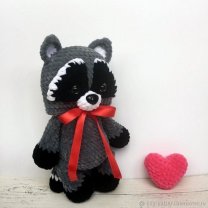 Raccoon (25 cm) Plush Toy
