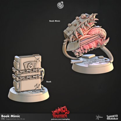 Book Mimic Figure (Unpainted)