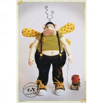 Dissatisfied Bee (37 cm) Plush Toy